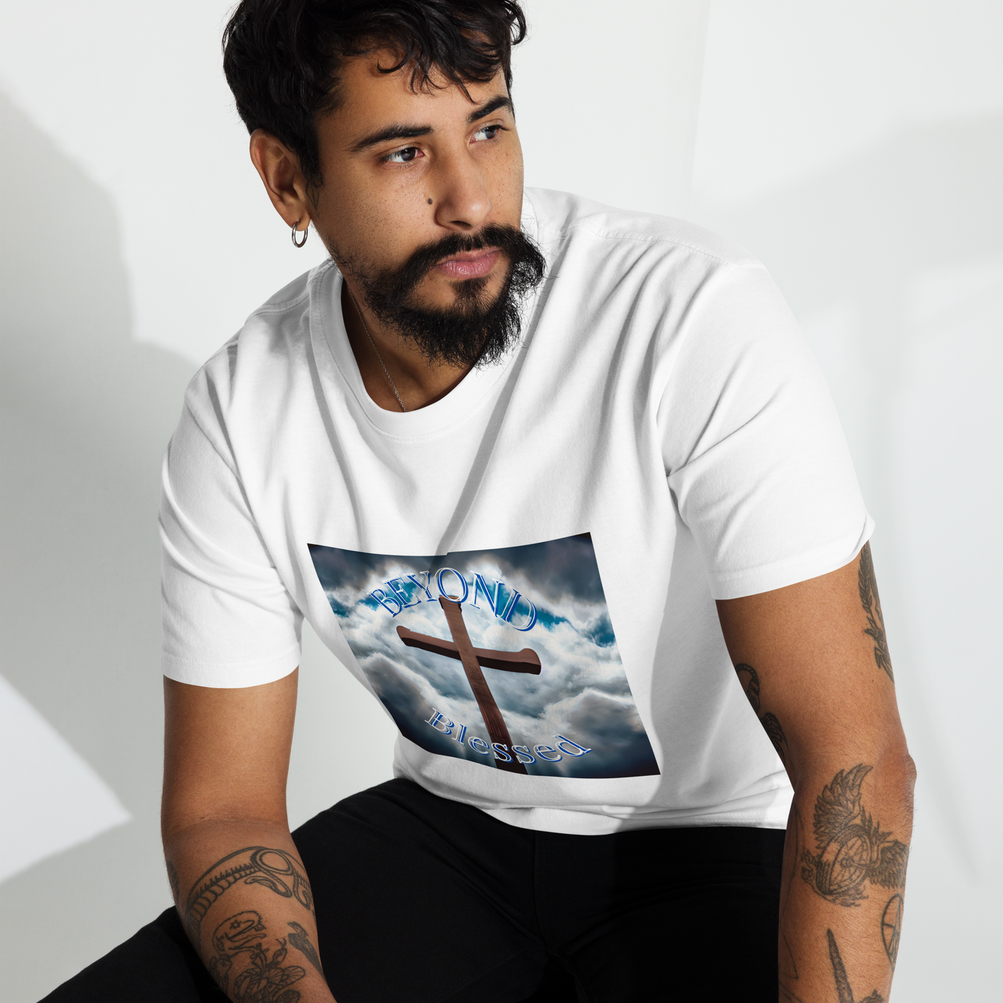 Men’s Beyond Blessed heavyweight tee